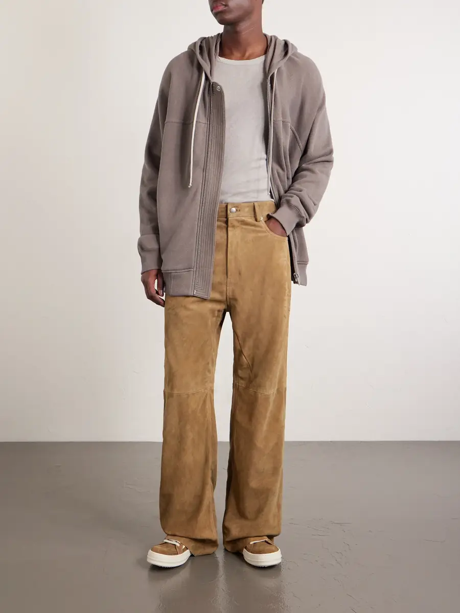Rick Owens Organic Cotton-Terry Zip-Up Hoodie - Men | Thumbnail 2 Rick Owens Organic Cotton-Terry Zip-Up Hoodie - Men | Thumbnail 2