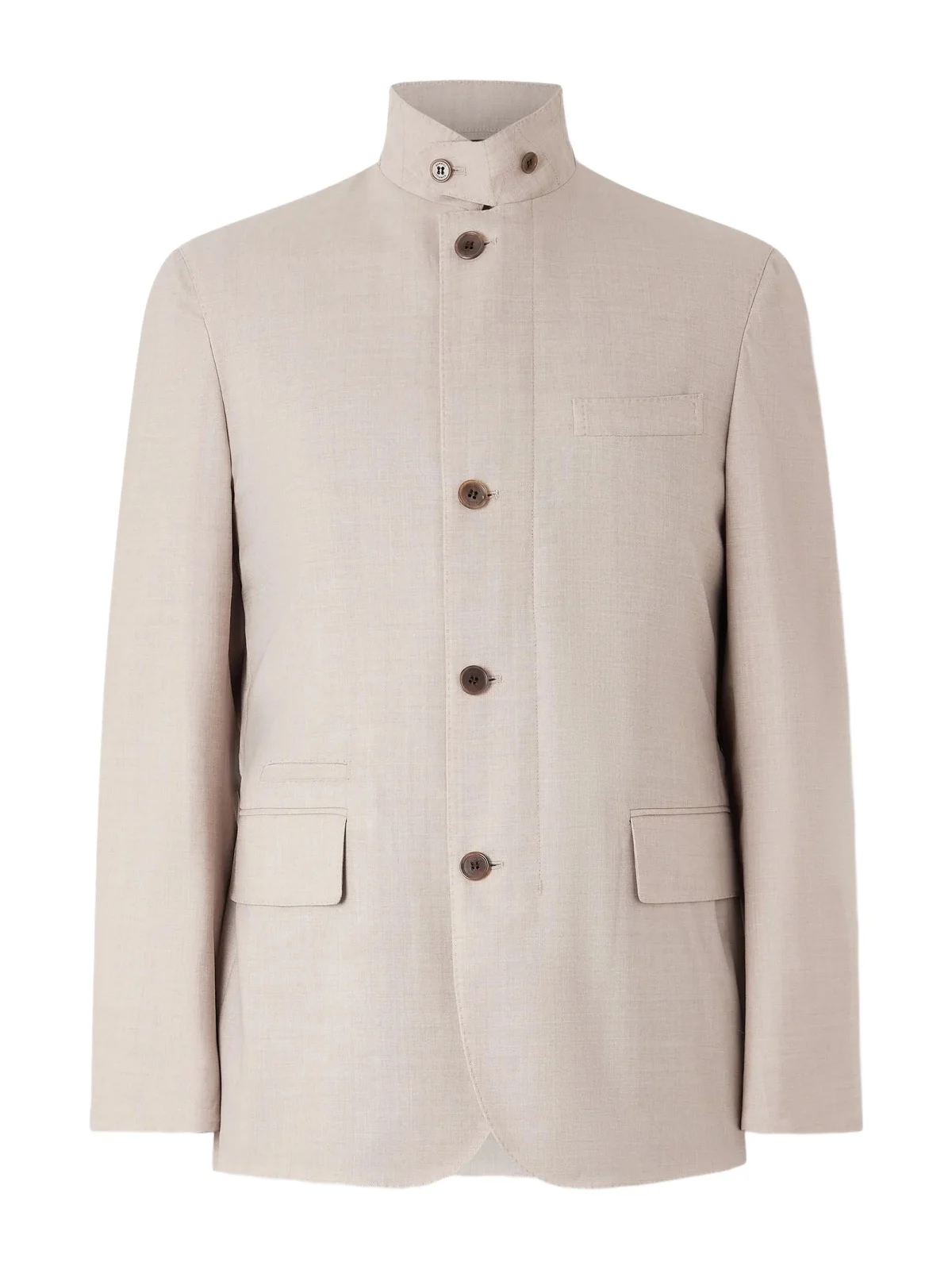 Super 130s Wool Jacket - Men