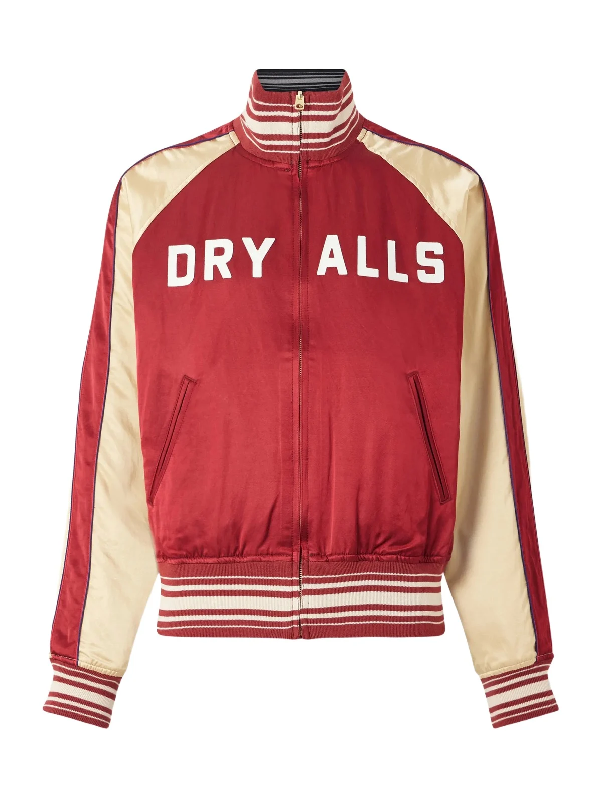 Human Made Reversible Logo-Appliquéd Cotton-Blend Satin Bomber Jacket - Men