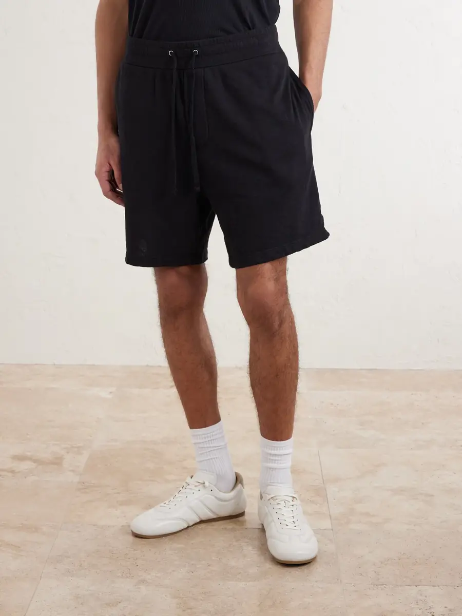 James Perse Straight-Leg Cotton-Jersey Drawstring Shorts - Men | Thumbnail 3 James Perse Straight-Leg Cotton-Jersey Drawstring Shorts - Men | Thumbnail 3