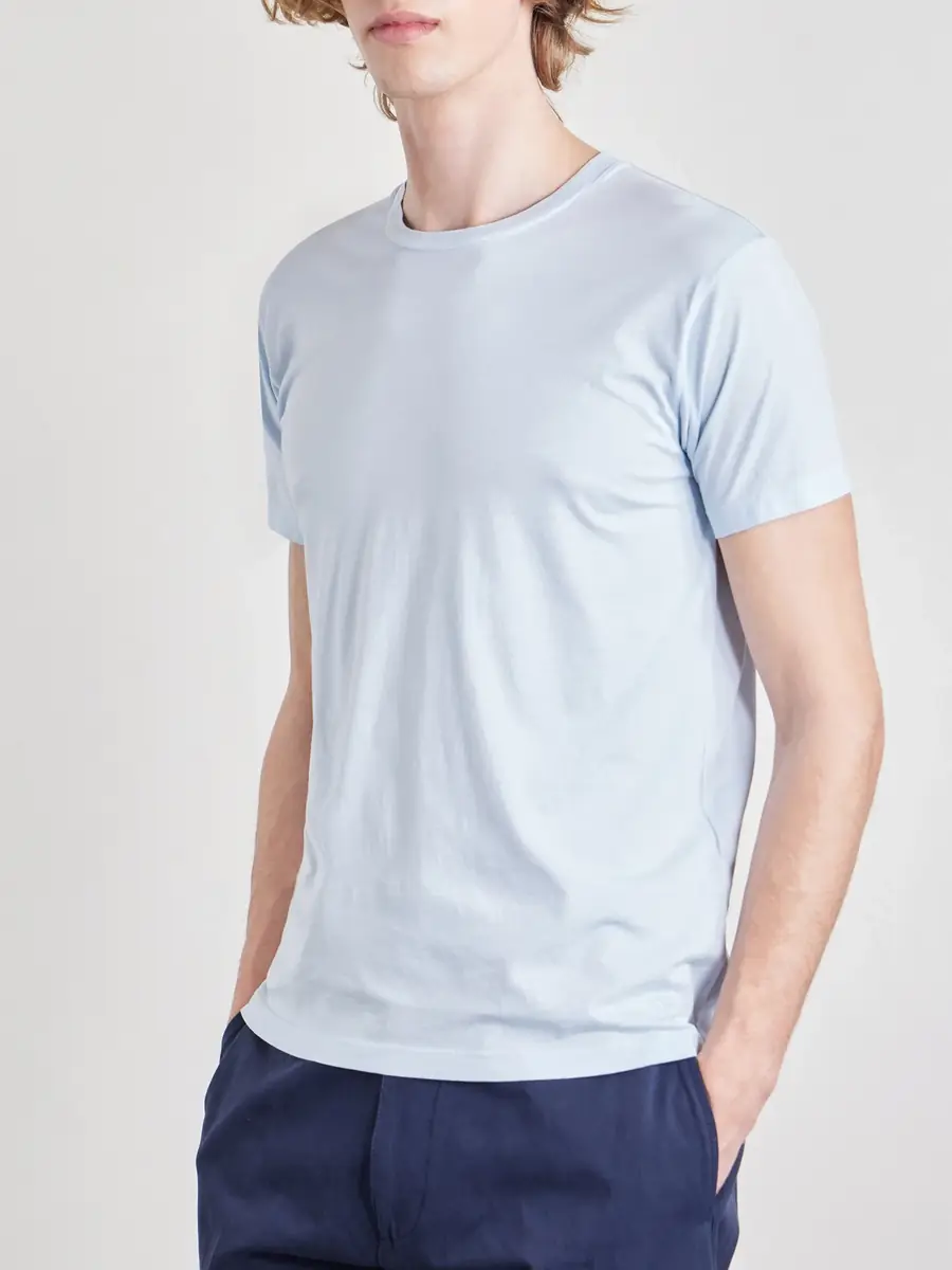 Tom Ford Slim-Fit Logo-Embroidered Cotton and Silk-Blend Jersey T-Shirt - Men | Thumbnail 3 Tom Ford Slim-Fit Logo-Embroidered Cotton and Silk-Blend Jersey T-Shirt - Men | Thumbnail 3
