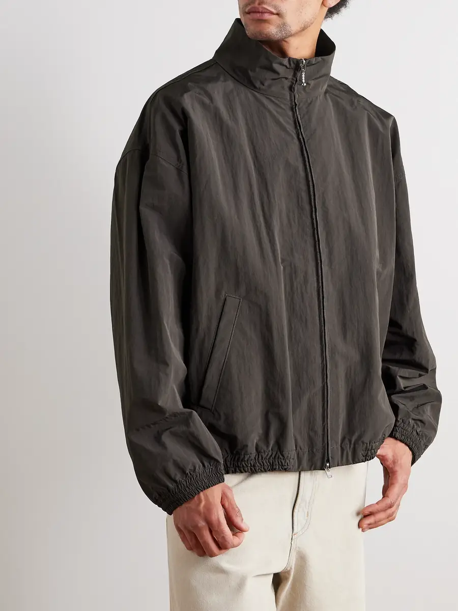 AGOLDE Marshall Crinkled-Shell Bomber Jacket - Men | Thumbnail 3