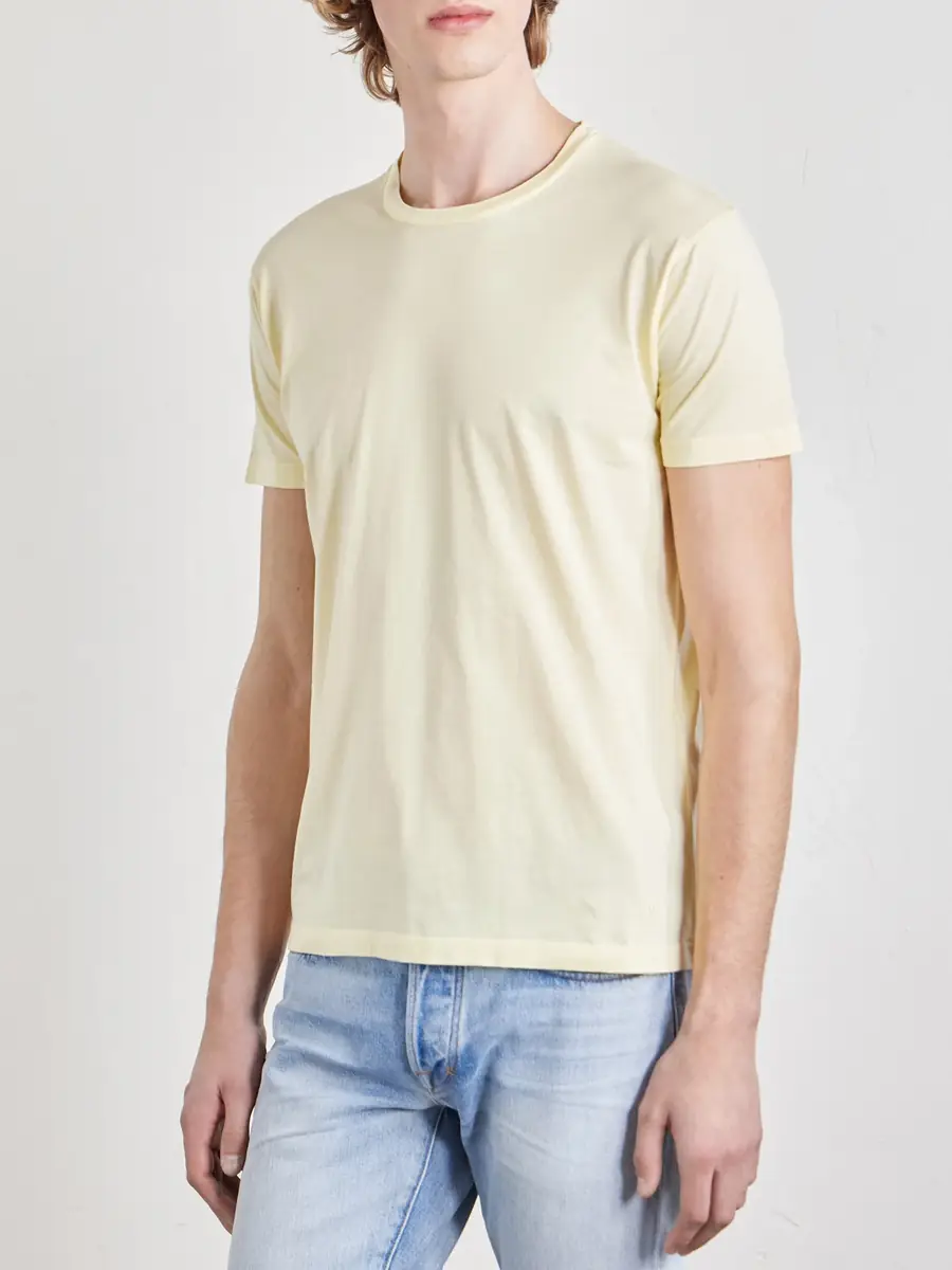 Tom Ford Slim-Fit Logo-Embroidered Cotton and Silk-Blend Jersey T-Shirt - Men | Thumbnail 3 Tom Ford Slim-Fit Logo-Embroidered Cotton and Silk-Blend Jersey T-Shirt - Men | Thumbnail 3