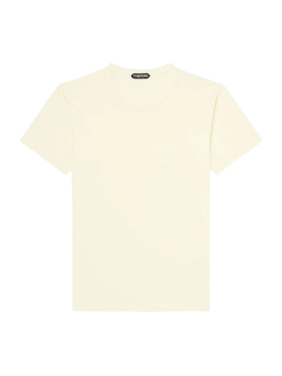 Tom Ford Slim-Fit Logo-Embroidered Cotton and Silk-Blend Jersey T-Shirt - Men