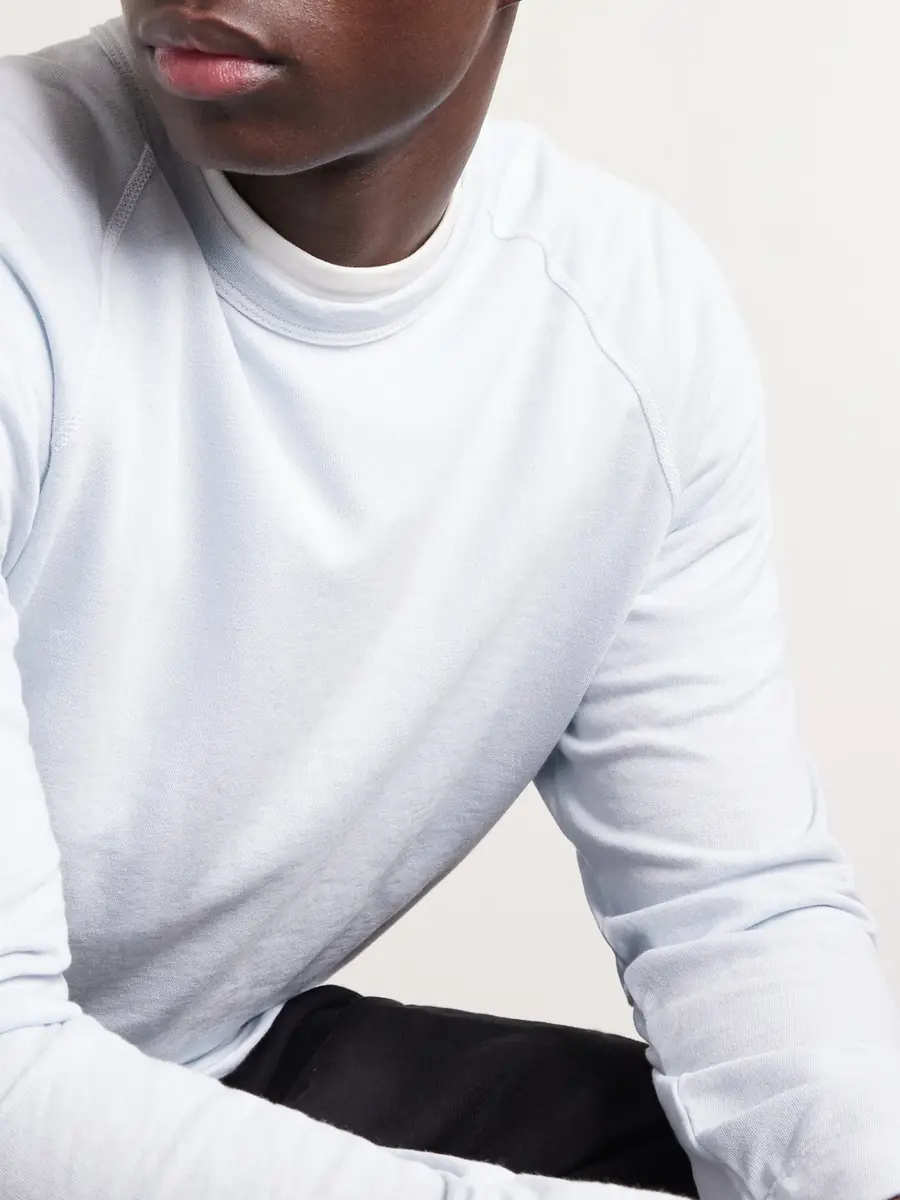 James Perse Supima Cotton-Jersey Sweatshirt - Men | Thumbnail 5 James Perse Supima Cotton-Jersey Sweatshirt - Men | Thumbnail 5