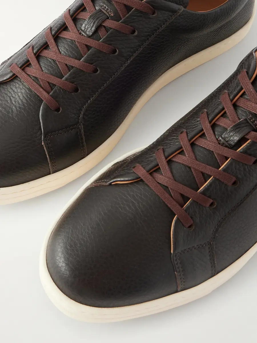 George Cleverley Jack III Leather Sneakers - Men | Thumbnail 5