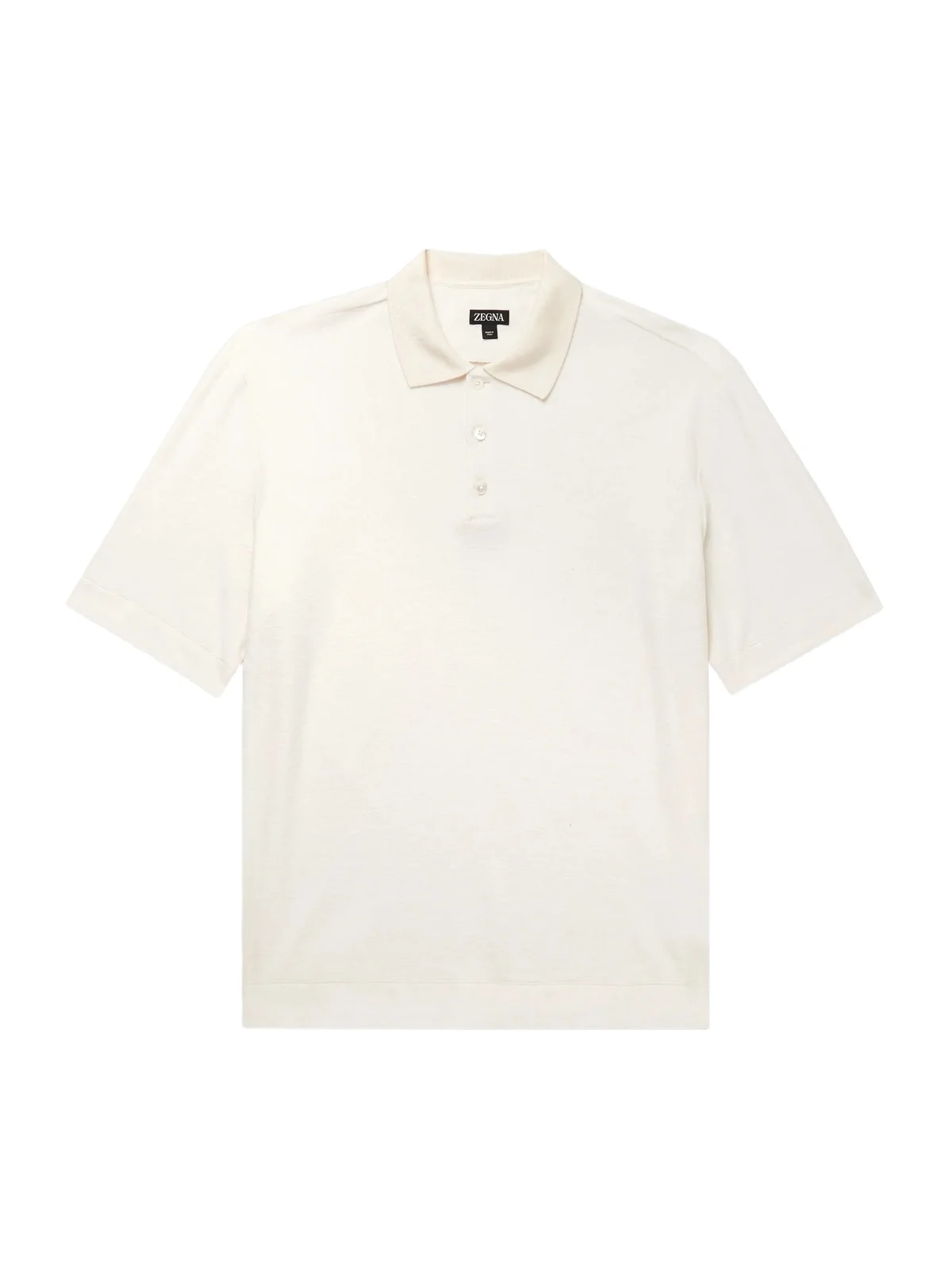 Zegna Cotton and Silk-Blend Polo Shirt - Men