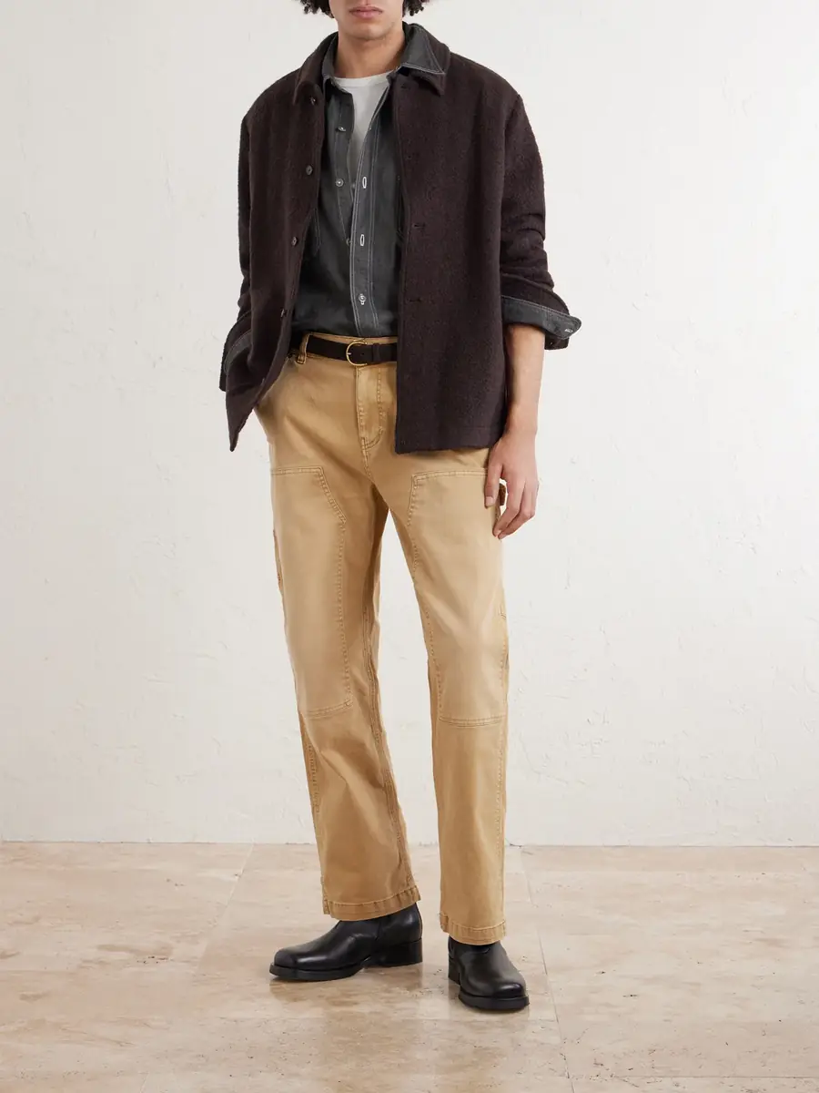 Kaptain Sunshine Work Suvin Cotton and Hemp-Blend Shirt - Men | Thumbnail 2 Kaptain Sunshine Work Suvin Cotton and Hemp-Blend Shirt - Men | Thumbnail 2