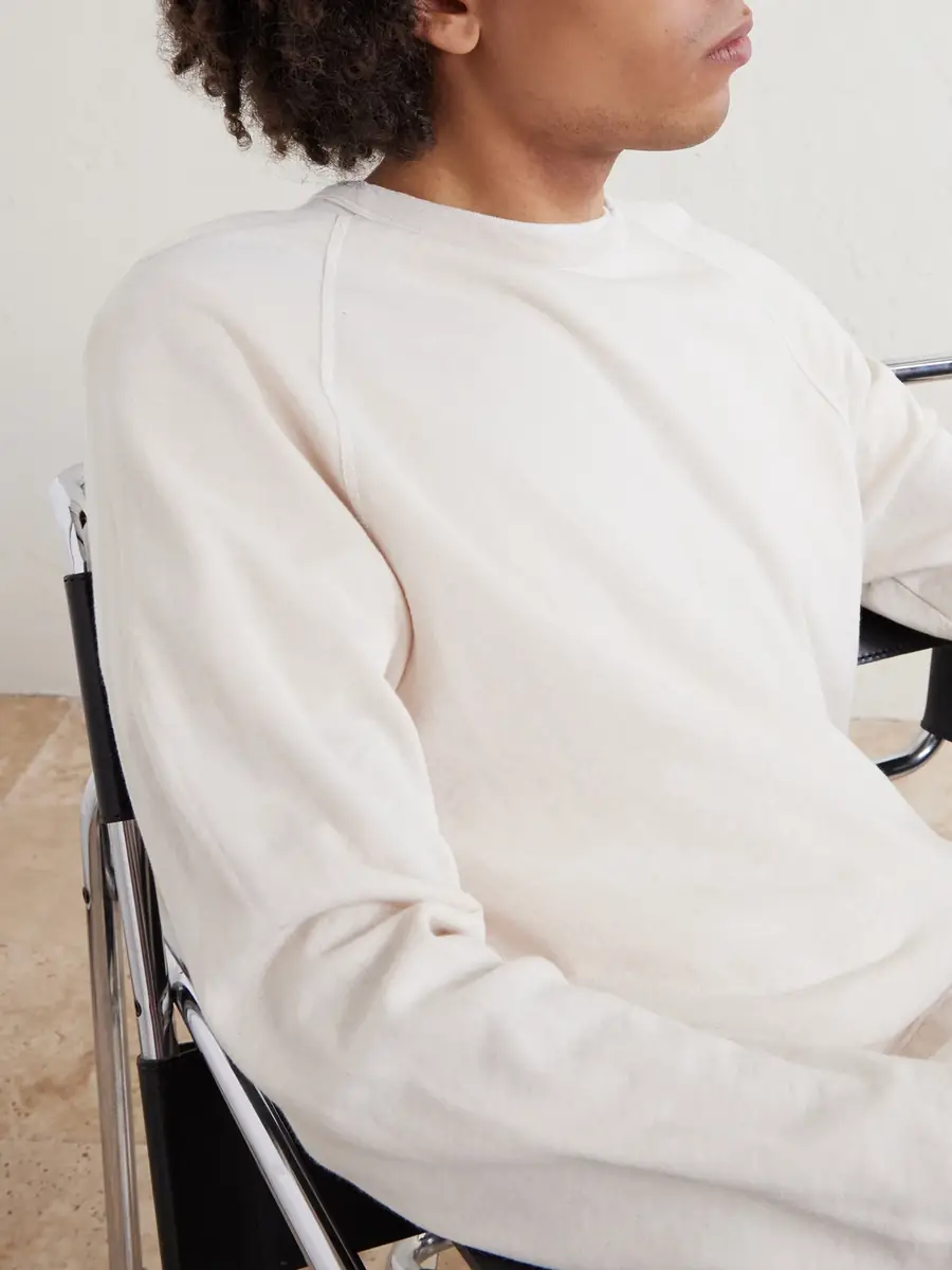 James Perse Supima Cotton-Jersey Sweatshirt - Men | Thumbnail 5 James Perse Supima Cotton-Jersey Sweatshirt - Men | Thumbnail 5