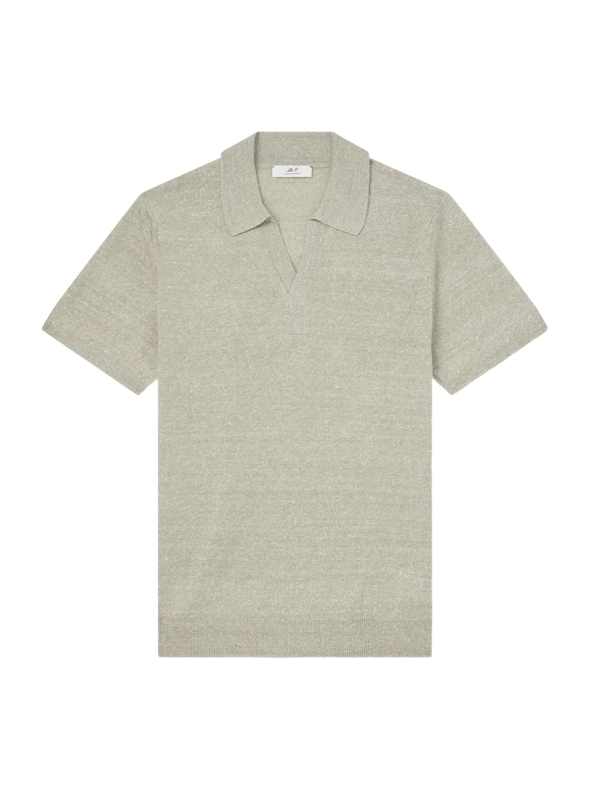 Linen and Cotton-Blend Polo Shirt - Men Linen and Cotton-Blend Polo Shirt - Men