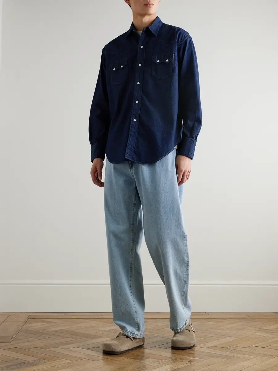 OrSlow Denim Western Shirt - Men | Thumbnail 2