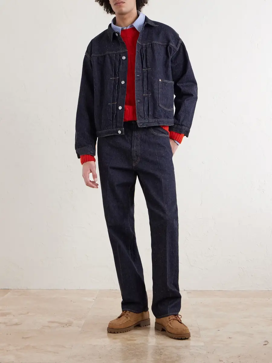 Kaptain Sunshine Skate Straight-Leg Selvedge Jeans - Men | Thumbnail 2