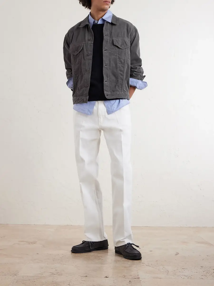 Kaptain Sunshine T-3 Cropped Cotton-Corduroy Jacket - Men | Thumbnail 2 Kaptain Sunshine T-3 Cropped Cotton-Corduroy Jacket - Men | Thumbnail 2