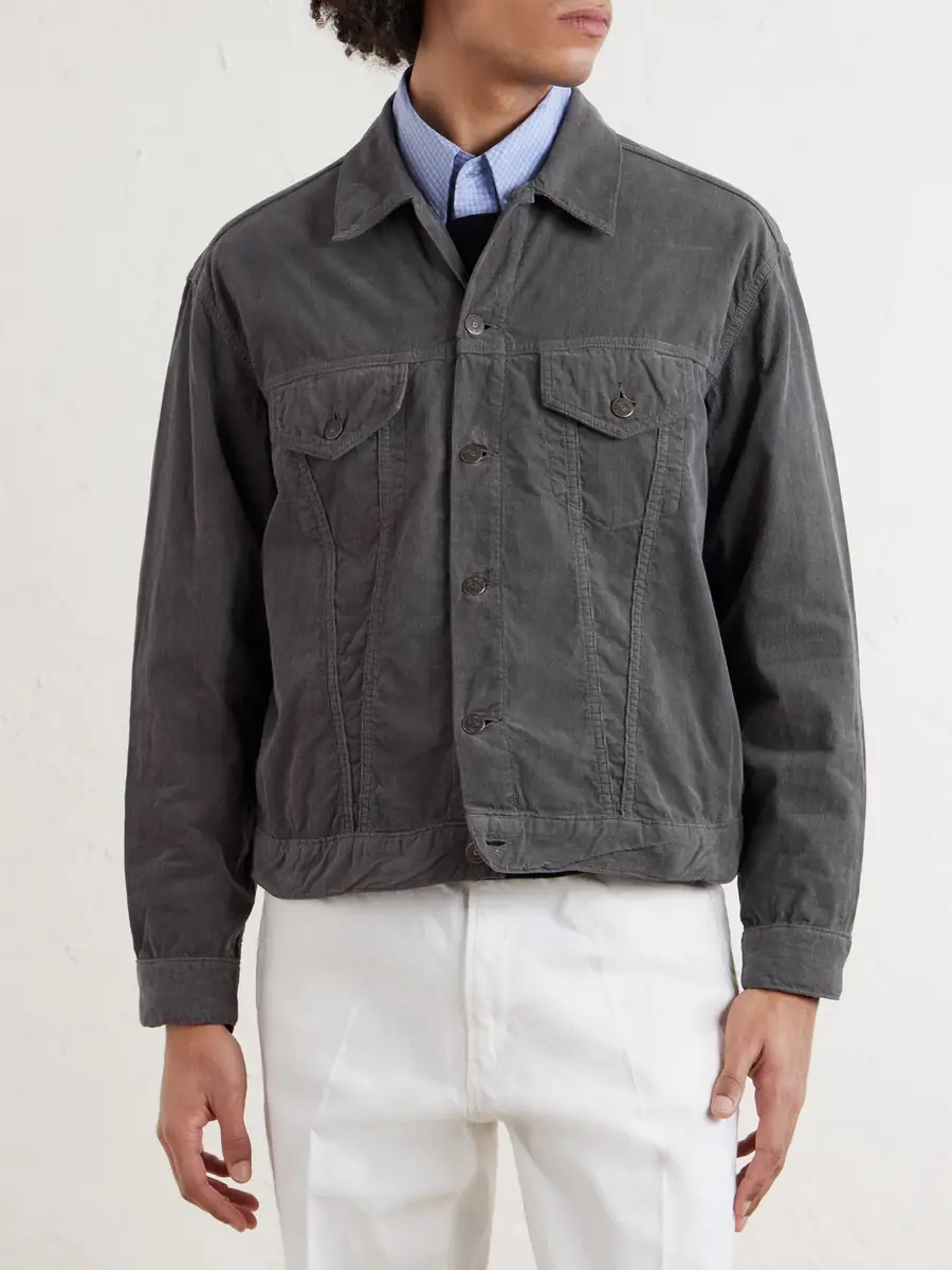 Kaptain Sunshine T-3 Cropped Cotton-Corduroy Jacket - Men | Thumbnail 3 Kaptain Sunshine T-3 Cropped Cotton-Corduroy Jacket - Men | Thumbnail 3