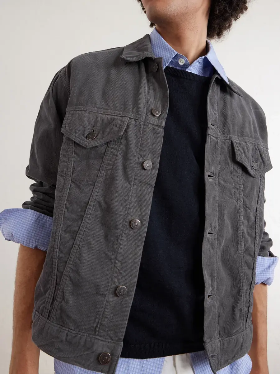 Kaptain Sunshine T-3 Cropped Cotton-Corduroy Jacket - Men | Thumbnail 5 Kaptain Sunshine T-3 Cropped Cotton-Corduroy Jacket - Men | Thumbnail 5