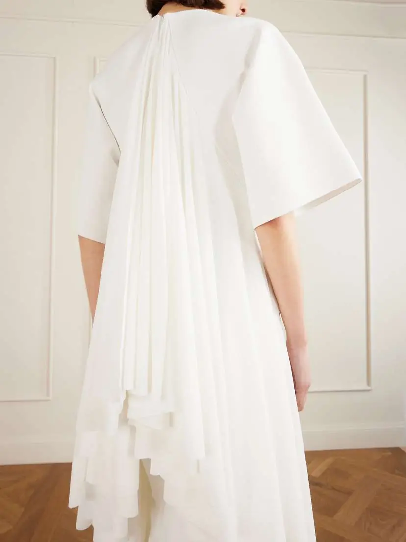 Jacquemus Mistral Draped Knitted Maxi Dress | Thumbnail 5 Jacquemus Mistral Draped Knitted Maxi Dress | Thumbnail 5