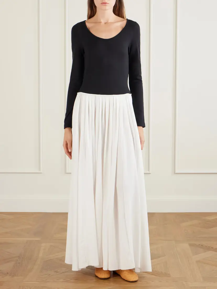 Khaite Cotton-jersey Midi Dress | Thumbnail 2 Khaite Cotton-jersey Midi Dress | Thumbnail 2