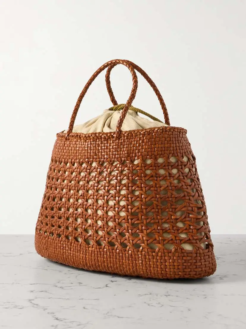 Dragon Diffusion Santa Cano Woven Leather Tote | Thumbnail 3 Dragon Diffusion Santa Cano Woven Leather Tote | Thumbnail 3