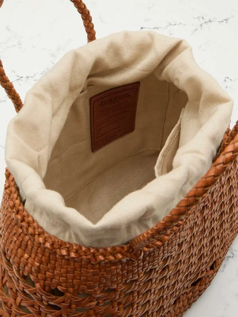 Dragon Diffusion Santa Cano Woven Leather Tote | Thumbnail 5 Dragon Diffusion Santa Cano Woven Leather Tote | Thumbnail 5