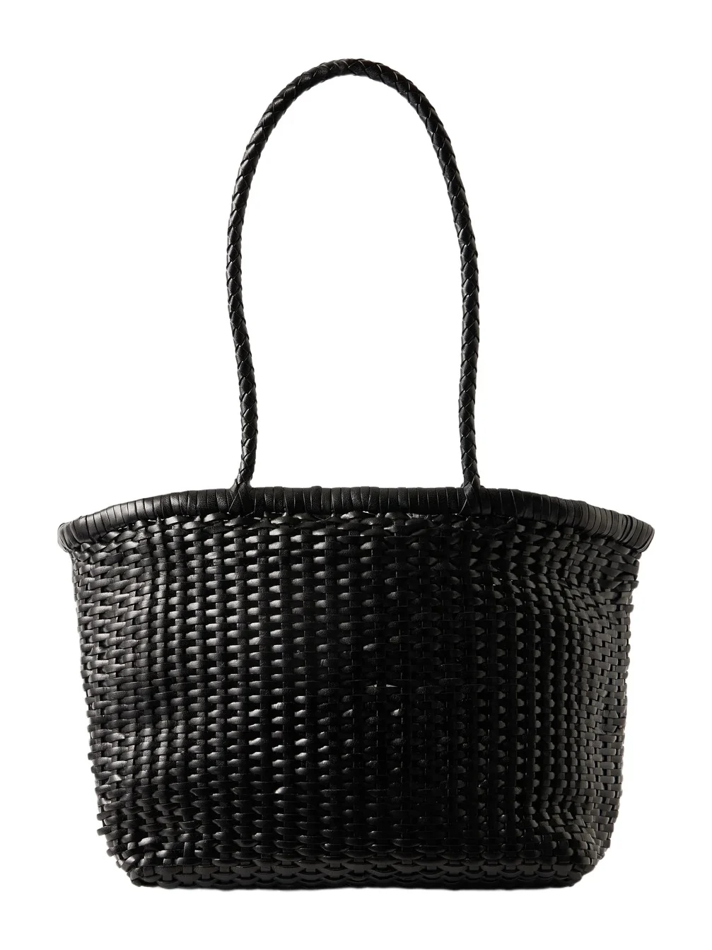 B Weave Small Woven Leather Tote B Weave Small Woven Leather Tote