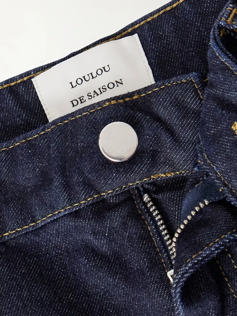 Loulou de Saison Isu Denim Shorts | Thumbnail 5 Loulou de Saison Isu Denim Shorts | Thumbnail 5