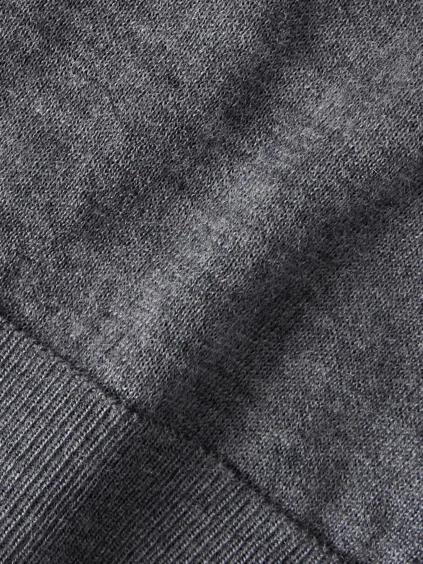 Loulou de Saison Migo Cashmere Polo Shirt | Thumbnail 5