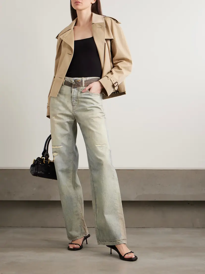 Haikure Bonnie Distressed Mid-rise Jeans | Thumbnail 2