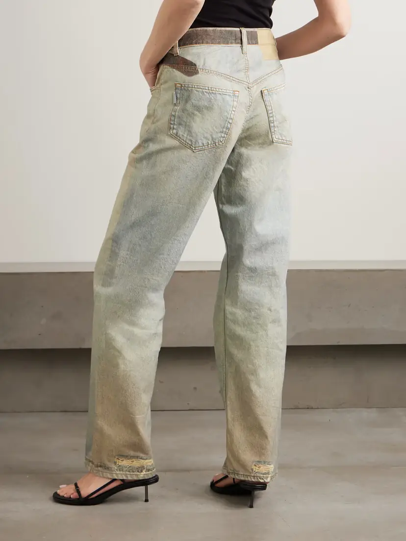 Haikure Bonnie Distressed Mid-rise Jeans | Thumbnail 4
