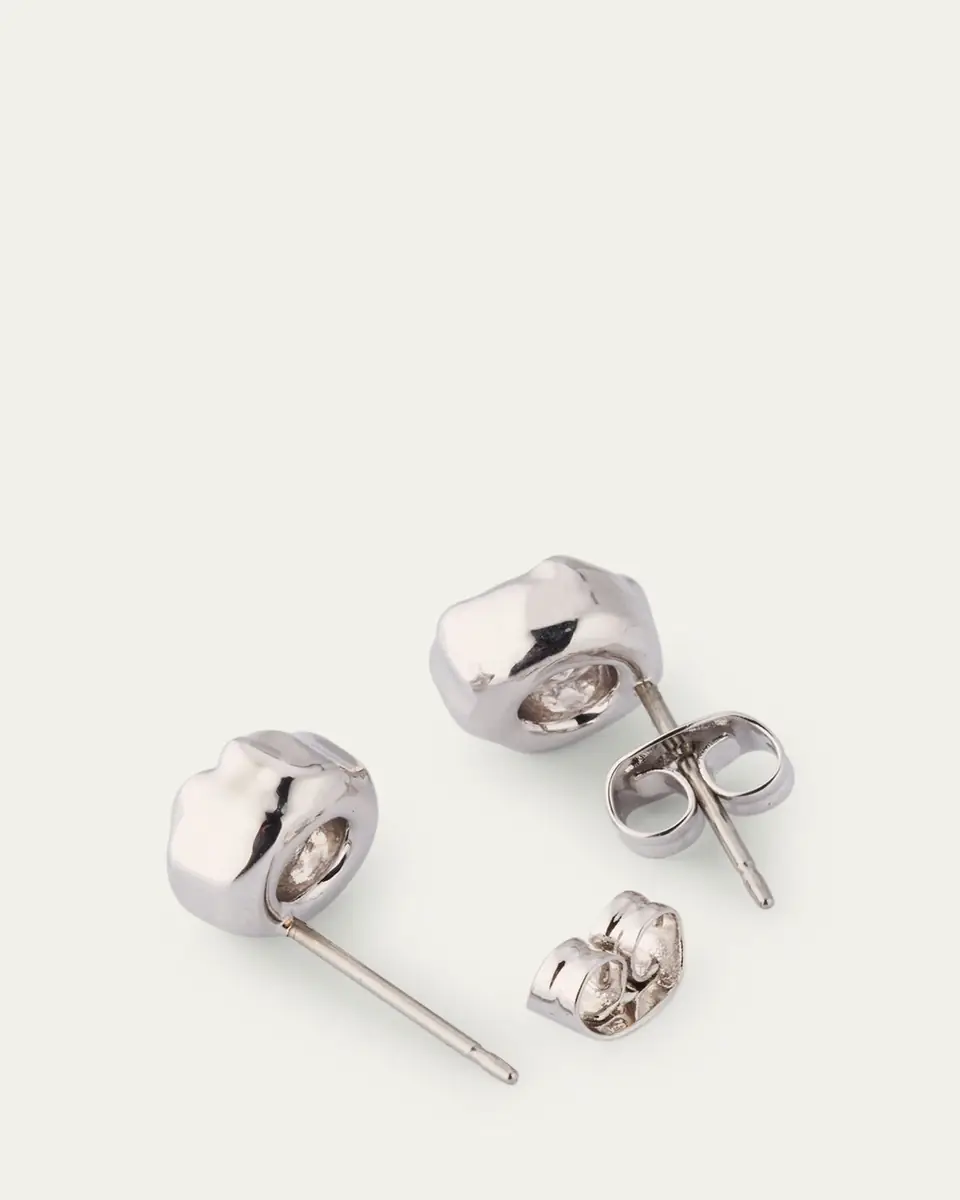 ALEXIS BITTAR Asterales Molten Bezel Stud Earrings | Thumbnail 4