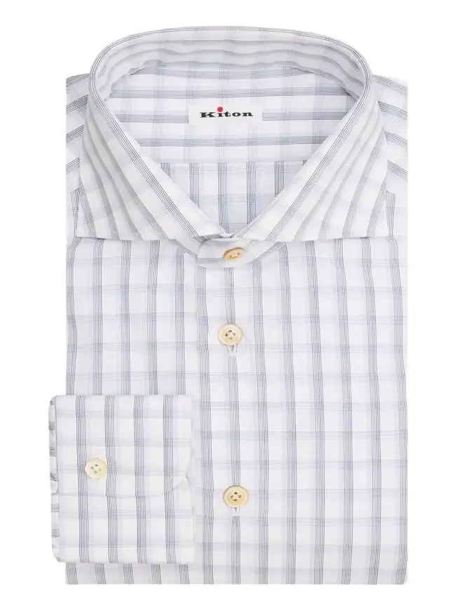 Men's Check Cotton Dress Shirt Men's Check Cotton Dress Shirt