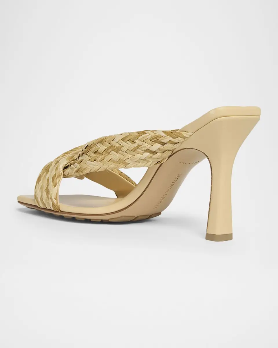 Bottega Veneta Riva Braided Raffia Mule Sandals | Thumbnail 8 Bottega Veneta Riva Braided Raffia Mule Sandals | Thumbnail 8