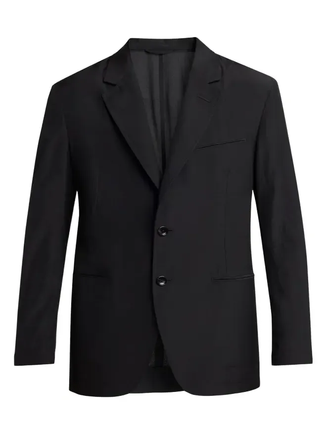 Men's Besom-Pocket Single-Breasted Blazer Men's Besom-Pocket Single-Breasted Blazer