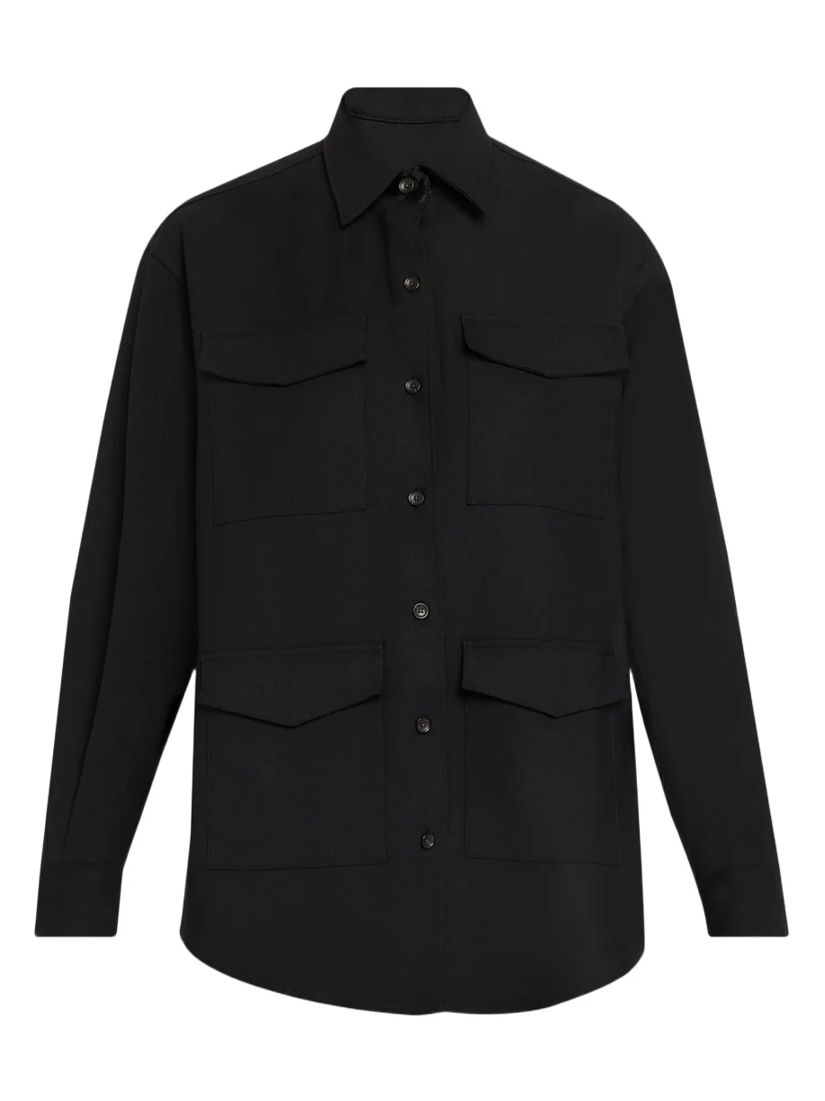 Wool Cargo Jacket Wool Cargo Jacket