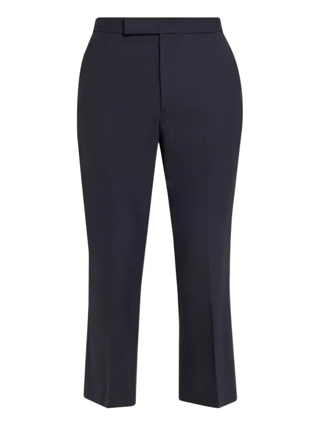 High-Rise Straight-Leg Crop Trousers High-Rise Straight-Leg Crop Trousers