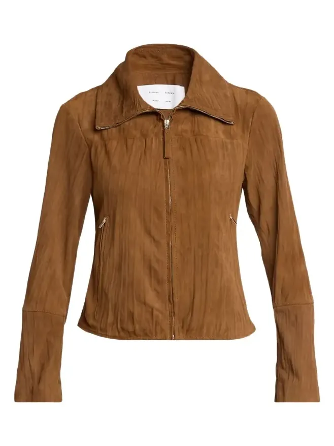 Tarin Textured Suede Jacket Tarin Textured Suede Jacket