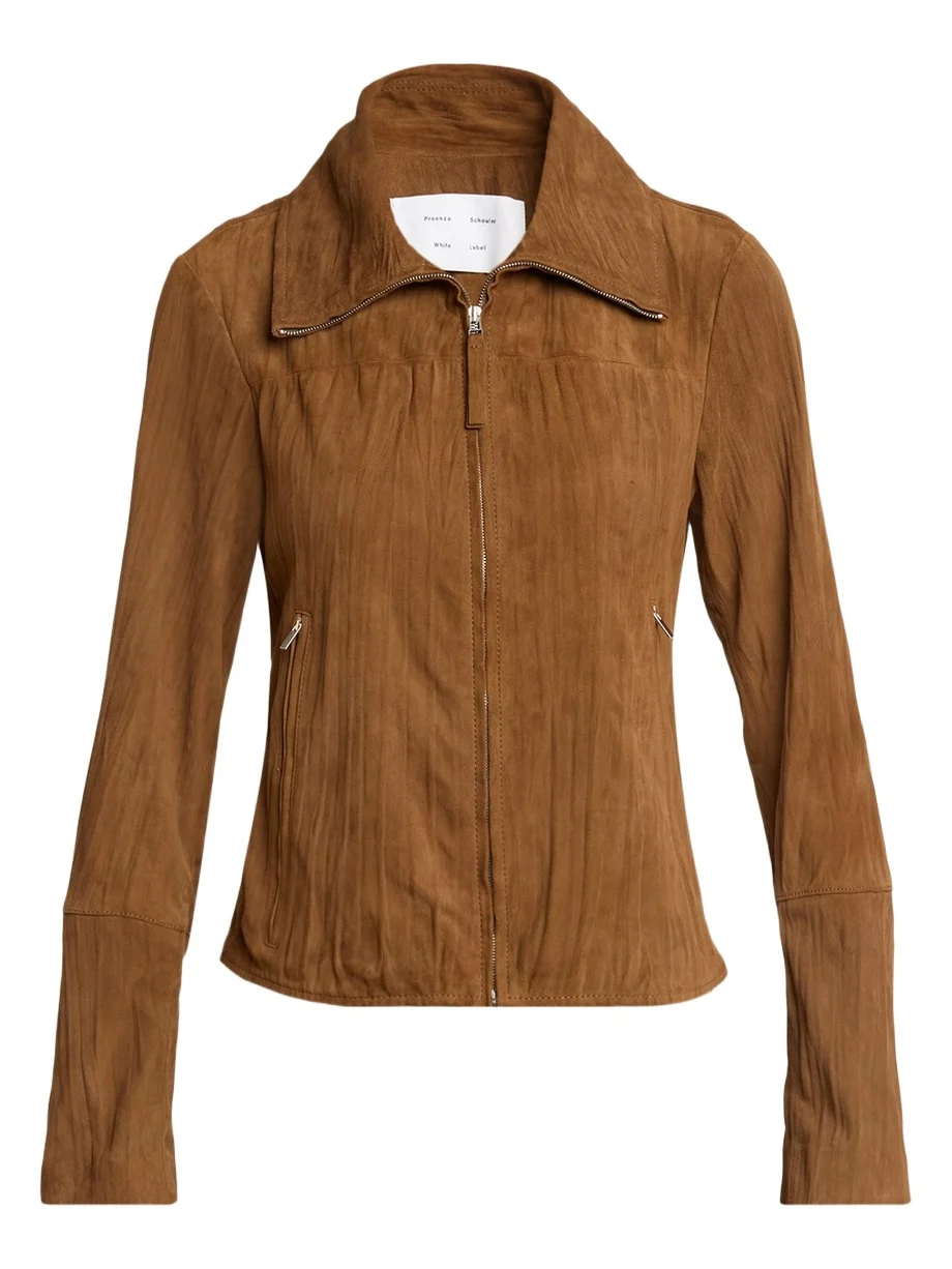 Tarin Textured Suede Jacket Tarin Textured Suede Jacket