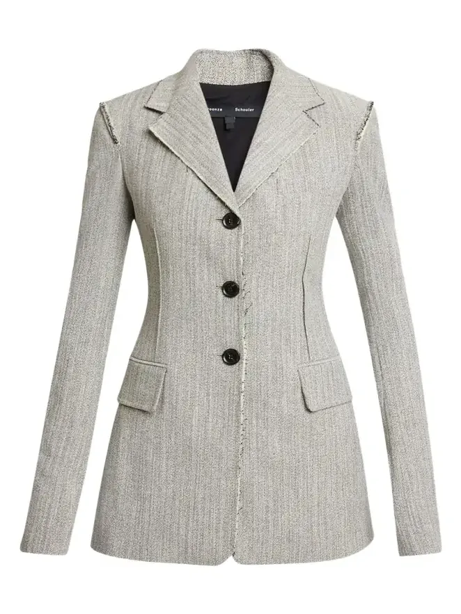 Lorenza Deconstructed Static Suiting Jacket