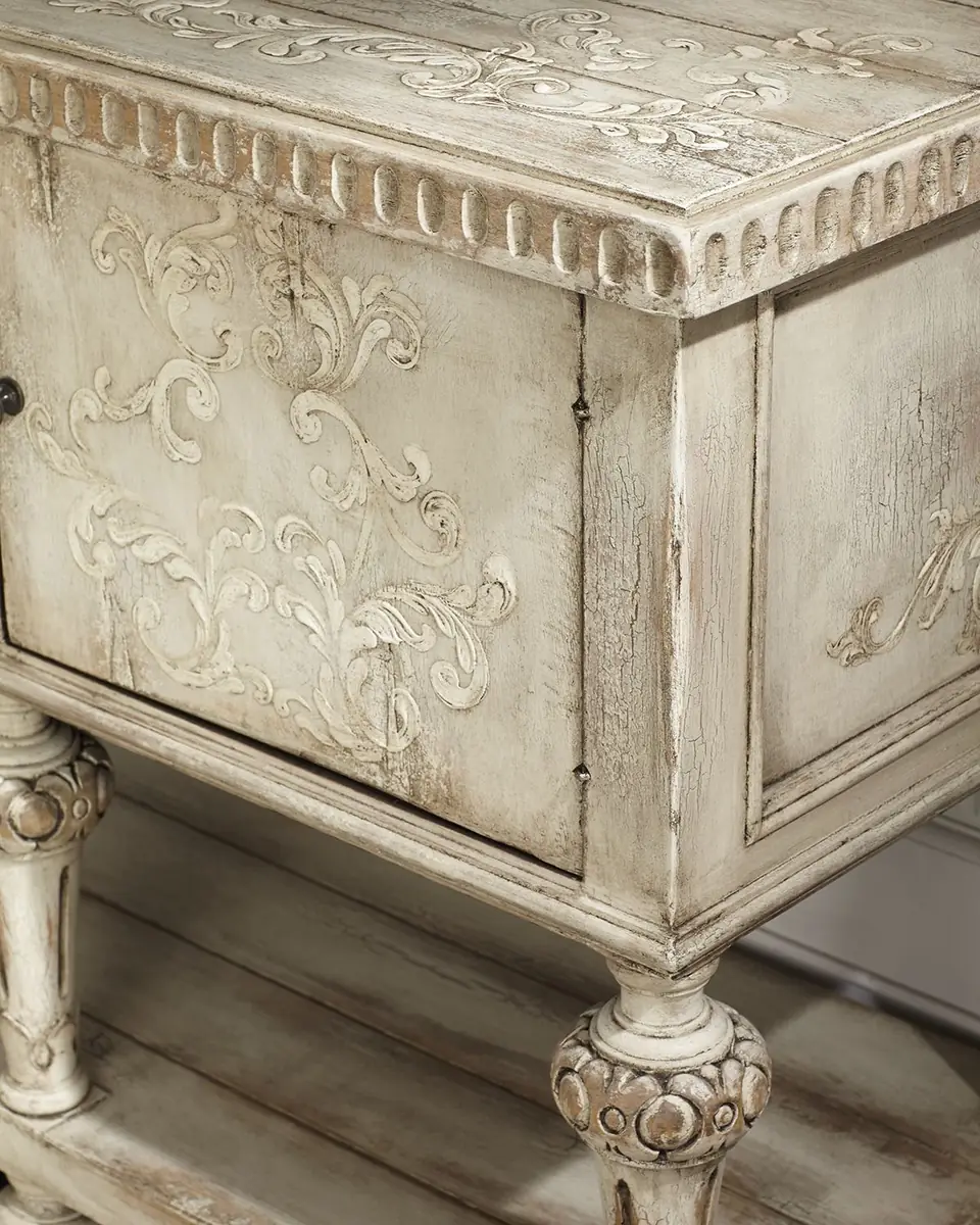 Peninsula Home Collection Farah Distressed Console | Thumbnail 3