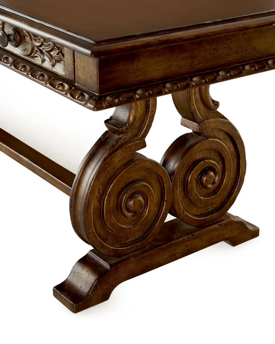 Peninsula Home Collection Kimberly Ornate Writing Desk | Thumbnail 2 Peninsula Home Collection Kimberly Ornate Writing Desk | Thumbnail 2