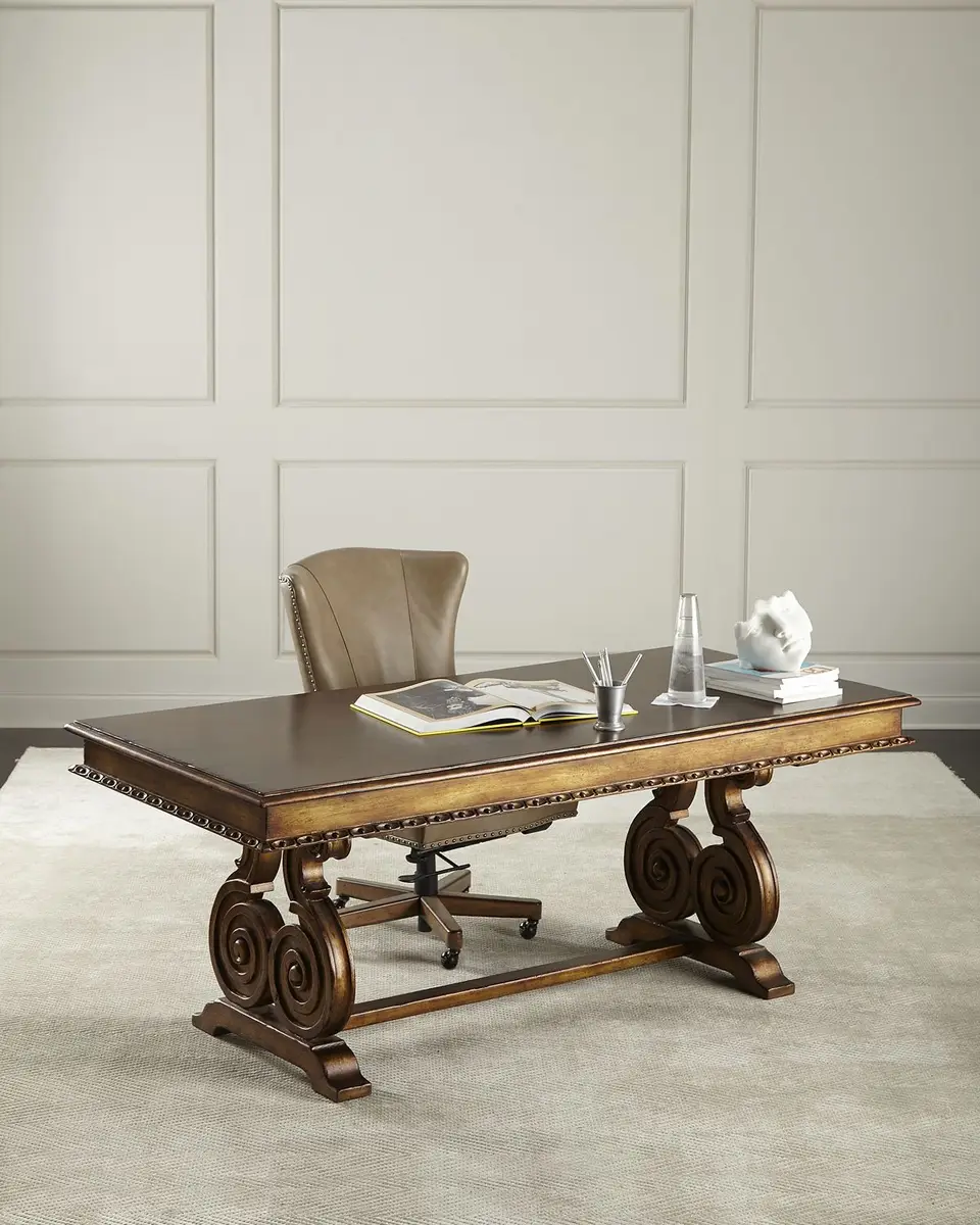 Peninsula Home Collection Kimberly Ornate Writing Desk | Thumbnail 3 Peninsula Home Collection Kimberly Ornate Writing Desk | Thumbnail 3