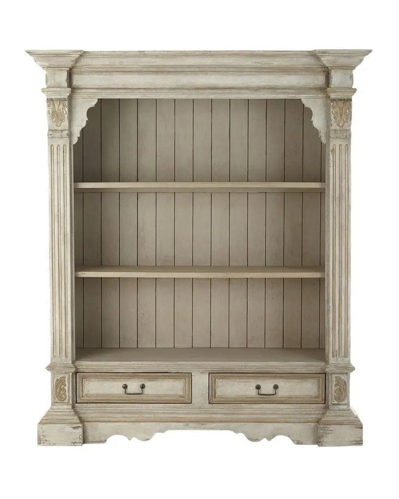 Peninsula Home Collection Vincente Carved Bookcase