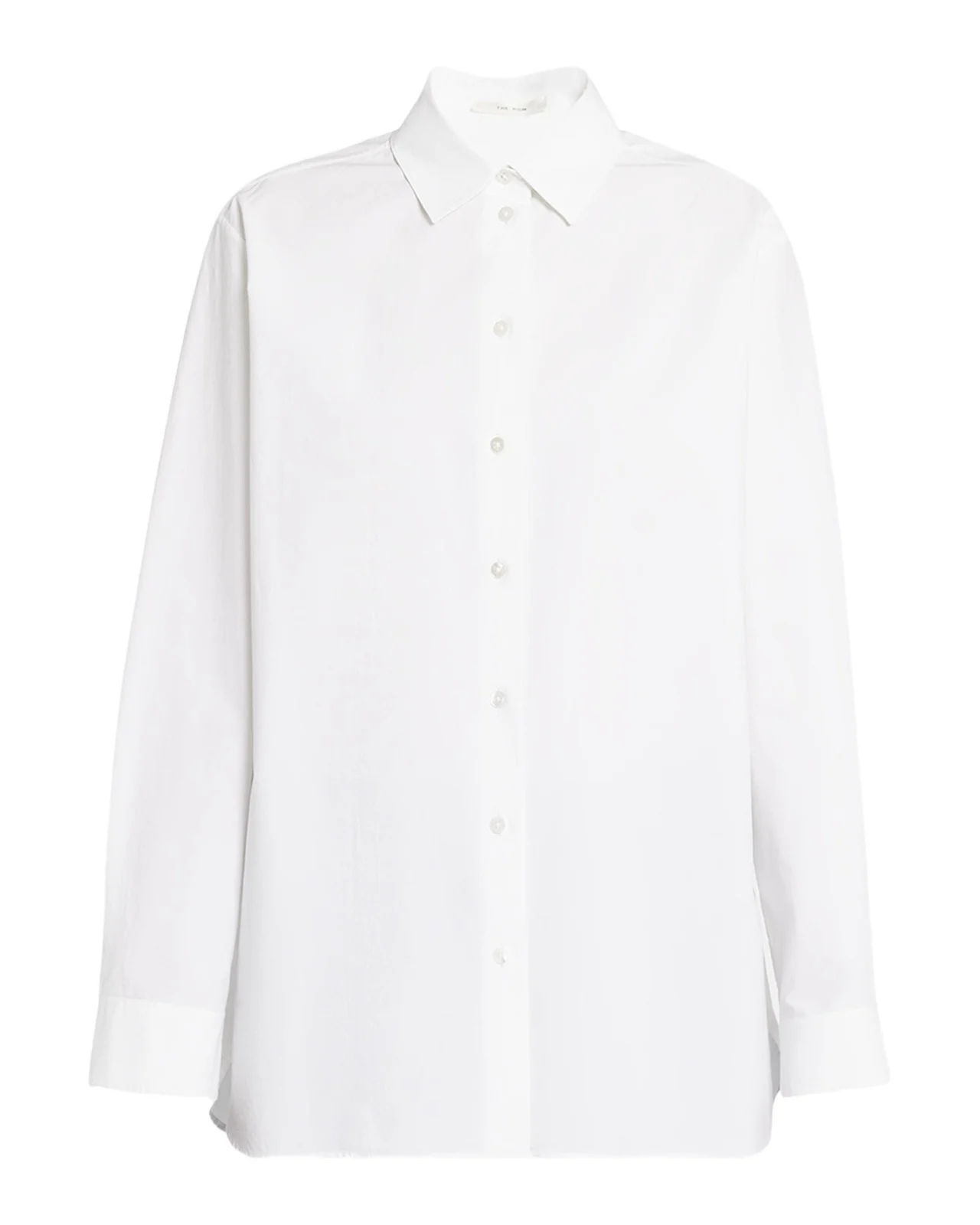 The Row Sisilia Collared Cotton Shirt