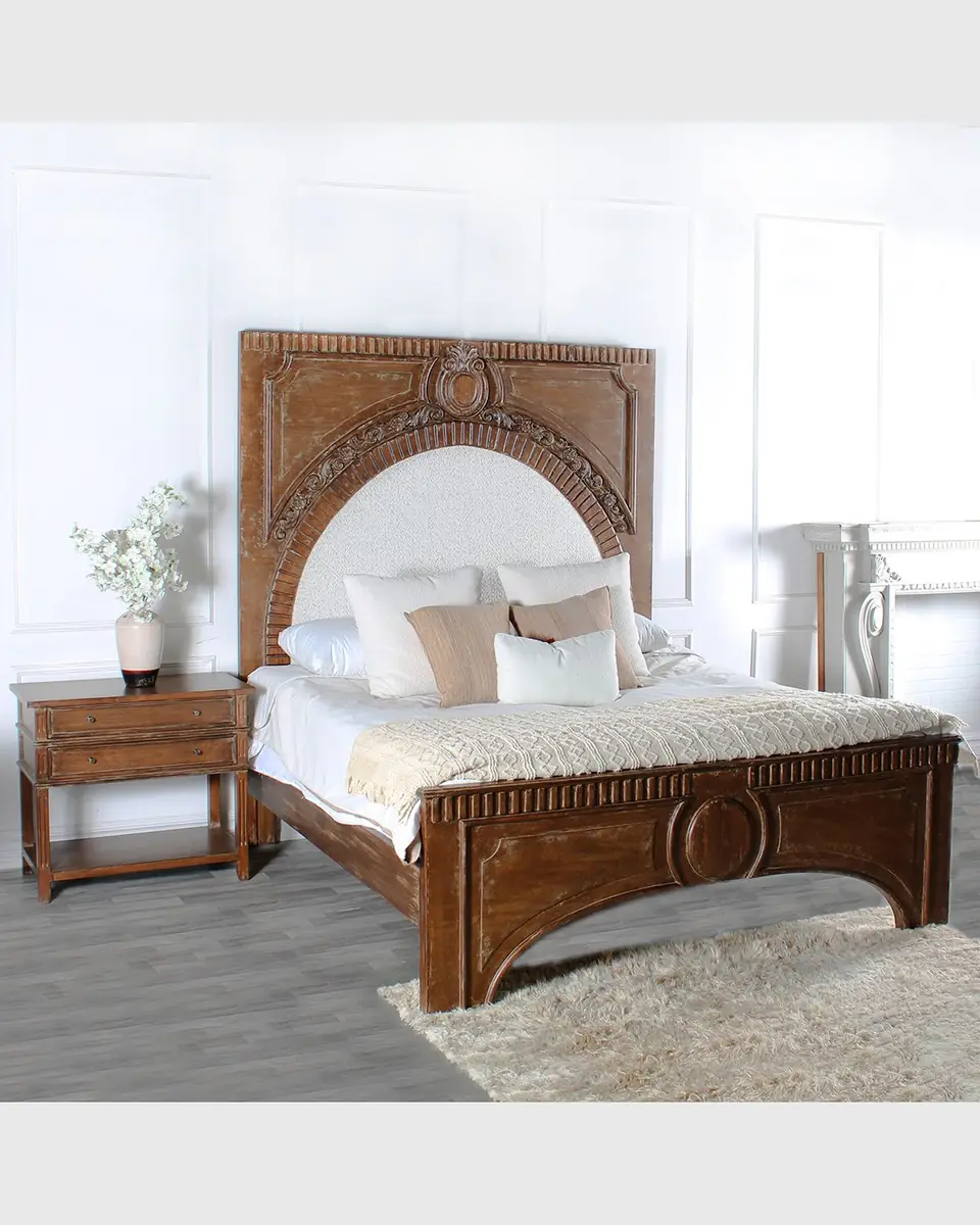 Peninsula Home Collection Amelie King Bed | Thumbnail 2