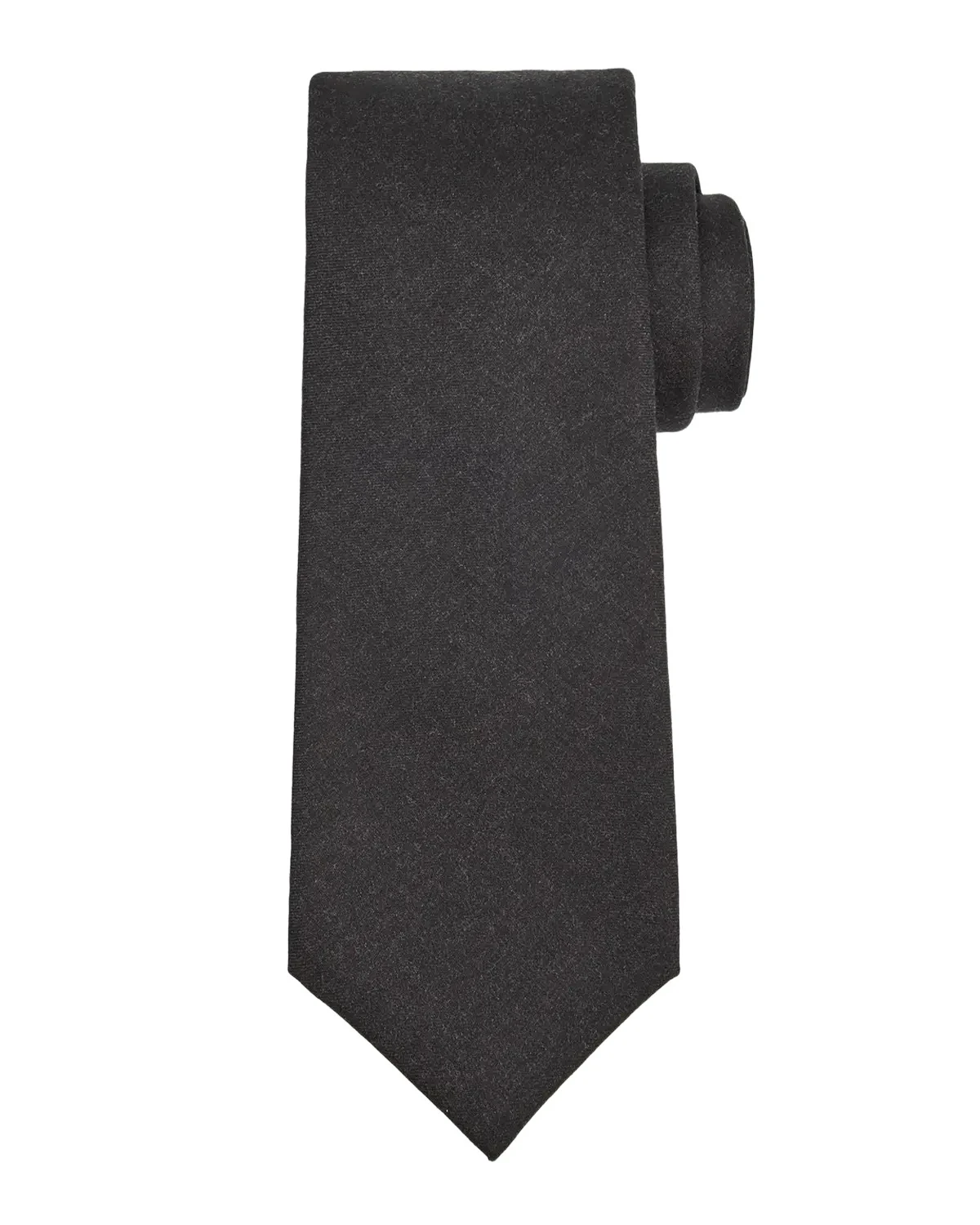 Kiton Men's Solid Wool 7-Fold Tie