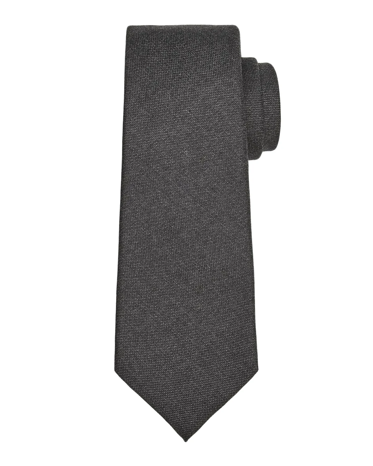 Kiton Men's Solid Wool 7-Fold Tie