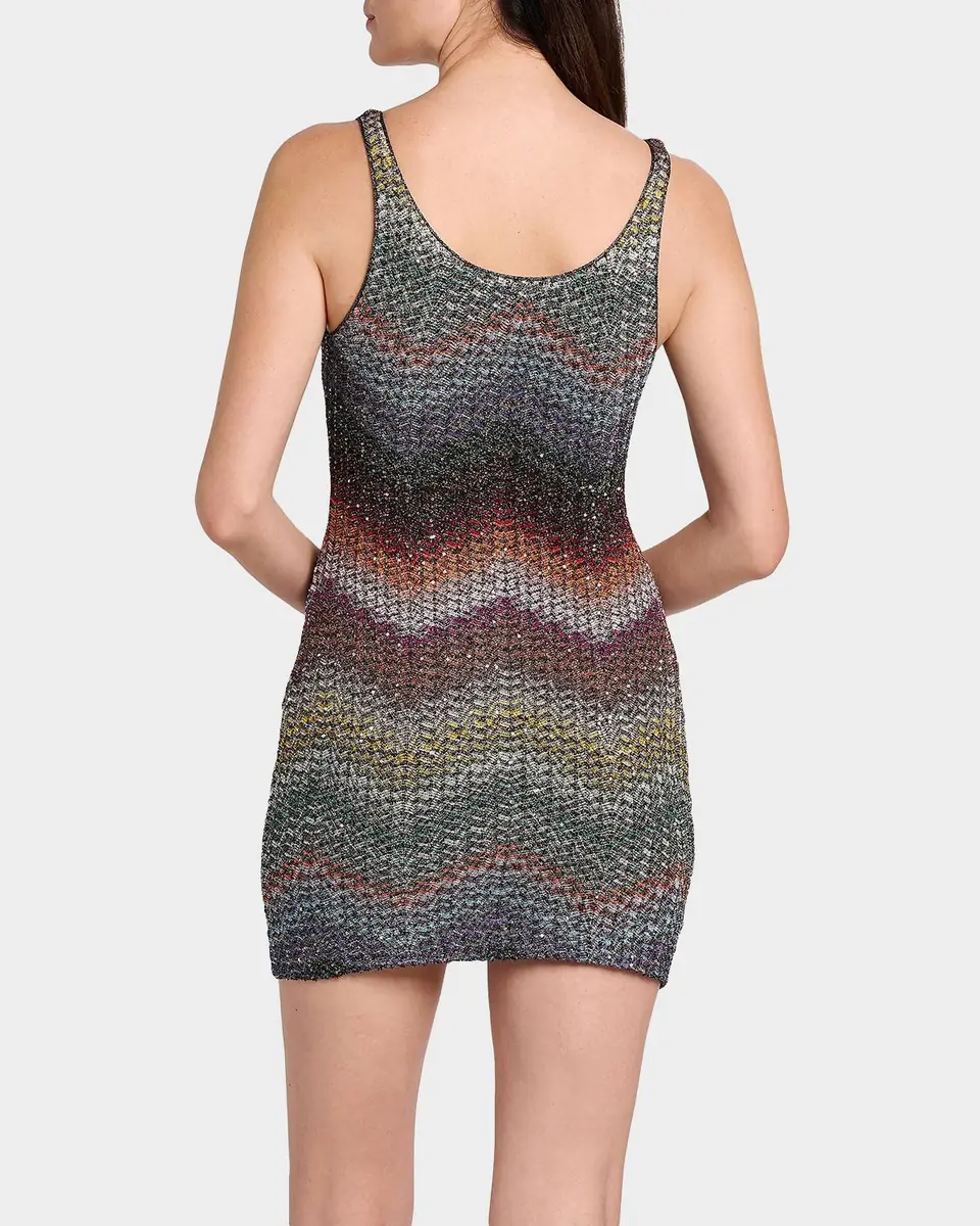 Missoni Sequin Wefted Loom Knit Mini Dress | Thumbnail 10 Missoni Sequin Wefted Loom Knit Mini Dress | Thumbnail 10