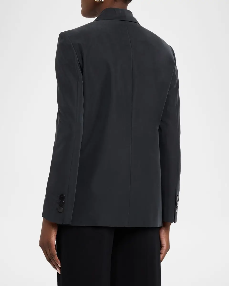 Emporio Armani Relaxed Double-Breasted Blazer | Thumbnail 2 Emporio Armani Relaxed Double-Breasted Blazer | Thumbnail 2