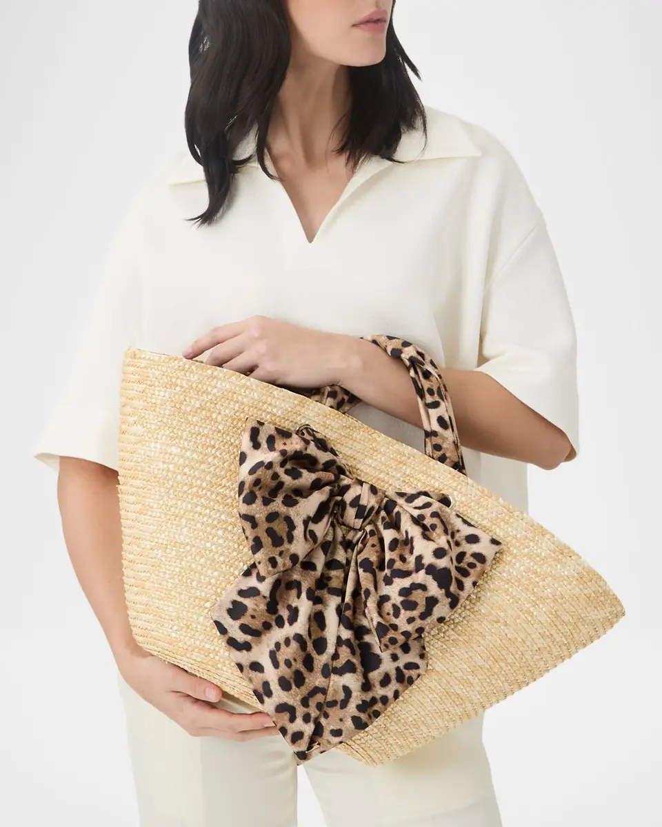 Eugenia Kim Carlotta Straw Bow Tote Bag | Thumbnail 6 Eugenia Kim Carlotta Straw Bow Tote Bag | Thumbnail 6