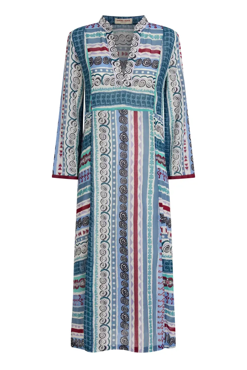 Emporio Sirenuse Giada Caftan in Astral Print | Thumbnail 6 Emporio Sirenuse Giada Caftan in Astral Print | Thumbnail 6