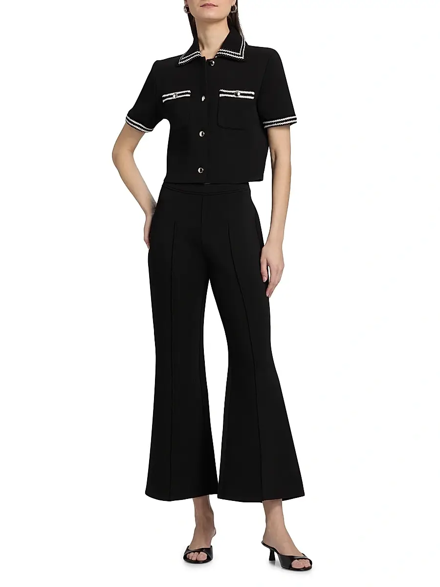 dh New York Women's Marena Crease Flared Pants | Thumbnail 2 dh New York Women's Marena Crease Flared Pants | Thumbnail 2